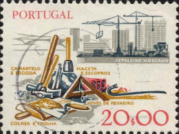 Portugal Poste Obl Yv:1372 Mi:1392x Astaleiro Moderno (Beau Cachet Rond) - Usado