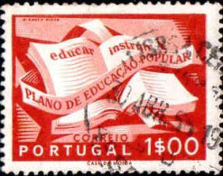 Portugal Poste Obl Yv: 808 Mi:826 Plano De Educaçao Popular (Beau Cachet Rond) - Oblitérés