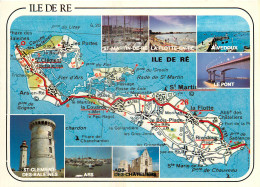 17 - ILE DE RE - CARTE ROUTIERE - Ile De Ré