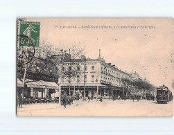 TOULOUSE : Rond-Point Lafayette, Les Américains Et L'Albrighi - état - Toulouse