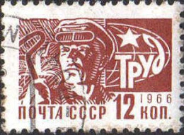 Russie Poste Obl Yv:3166 Mi:3285 Ouvrier (Beau Cachet Rond) - Usati