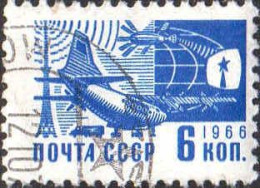 Russie Poste Obl Yv:3164 Mi:3283 Gros-porteur Aérien (TB Cachet Rond) - Usados