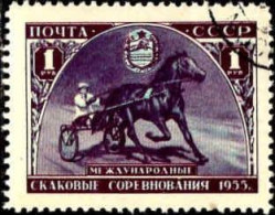 Russie Poste Obl Yv:1777 Mi:1800 Course De Chevaux (cachet Rond) - Usati