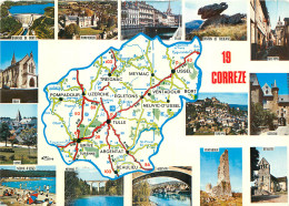 19 - CORREZE - DEPARTEMENT  - MULTIVUES - Autres & Non Classés