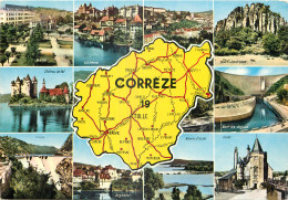 19 - CORREZE - DEPARTEMENT  - MULTIVUES - Andere & Zonder Classificatie