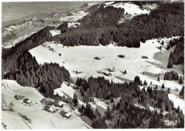 CPSM FRANCE 74 HAUTE-SAVOIE BRIZON - Les Champs De Ski - Vue Aérienne - Autres & Non Classés