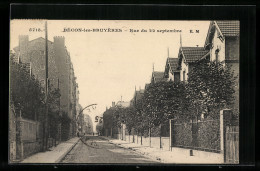 CPA Bécon-les-Bruyères, Rue Du 22 Septembre  - Autres & Non Classés