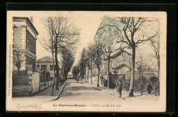CPA La Garenne-Bezons, L`Allée Du Moulin Joli  - Other & Unclassified