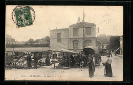 CPA Suresnes, Le Marché  - Suresnes