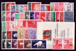 510-558 DDR-Jahrgang 1956 Komplett, Postfrisch ** / MNH - Collections Annuelles