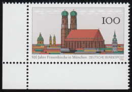 1731 Frauenkirche München ** Ecke U.l. - Unused Stamps