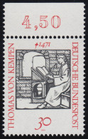 674 Thomas Von Kempen ** Oberrand - Unused Stamps