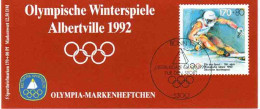 Sport 1992 Ski Alpin - Herren-Slalom 170 Pf, 5x1595, Postfrisch - Other & Unclassified