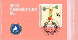 Sport 1991 Gewichtheben 70 Pf, 6x1499, Postfrisch - Weightlifting