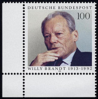 1706 Willy Brandt ** Ecke U.l. - Neufs