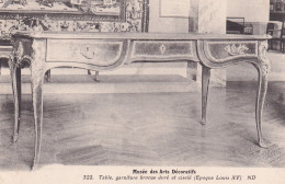 A24447 - Musee Des Arts Decoratifs "Table, Graniture Bronze Dore Et Cisele"  Postcard France - Musei