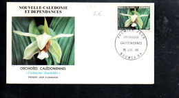 WALLIS ET FUTUNA FDC 1987 ORCHIDEE - Orchidee