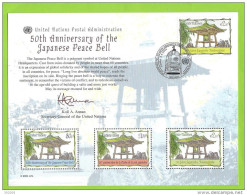 2004 - 431 - 50 Ans De La Cloche Japonaise De La Paix - 34 - FDC