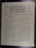 La Petite Gazette Du Brasseur N° 785 De 1934 Brasserie Belgique Bières Publicité Matériel Brassage Brouwerij - 1900 - 1949