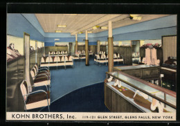 Künstler-AK Glens Falls, NY, Kohn Brothers Inc., 119-121 Glen Street  - Autres & Non Classés