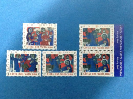 2001 Vaticano Francobolli Nuovi Mnh** Natale Con Coppia Da Libretto - Unused Stamps