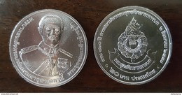 Thailand Coin 20 Baht 2016 120th The Army Training Command Y547 - Tailandia