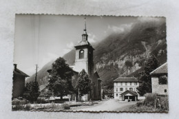 O67, Cpsm, Gresy Sur Isère, L'église, Savoie 73 - Gresy Sur Isere