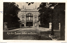 NÂ°14472 Z -cpa Aix Les Bains -villa Des Fleurs- - Aix Les Bains