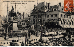 NÂ°14357 Z -cpa OrlÃ©ans -les FÃªtes Jeanne D'Arc- - Orleans