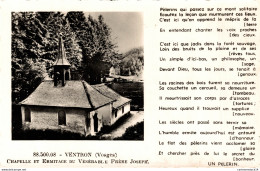 NÂ°15037 Z -cpsm Ventron -chapelle Et Ermitage Du VÃ©nÃ©rable FrÃ¨re Joseph- - Other & Unclassified