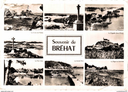 NÂ°14907 Z -cpsm Souvenir De BrÃ©hat -multivues- - Souvenir De...