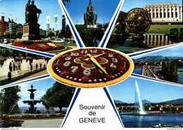 NÂ°14787 Z -cpsm Souvenir De GenÃ¨ve - Greetings From...