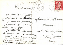 NÂ°14753 Z -cachet Hexagonal PointillÃ© -Chameyrat- 1957- - Handstempel