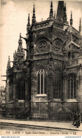 NÂ°14658 Z -cpa Caen -Ã©glise Saint Pierre -dÃ©tail De L'abside- - Caen