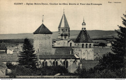 NÂ°15132 Z -cpa Cluny -Ã©glise Notre Dame -clocherd' L'eau BÃ©nite- - Cluny