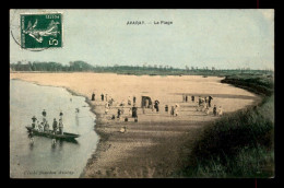 41 - AVARAY - LA PLAGE - CARTE COLORISEE - Autres & Non Classés