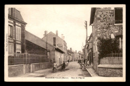 51 - WARMERIVILLE - RUE DE L'EGLISE  - HOTEL ROGIE - Sonstige & Ohne Zuordnung