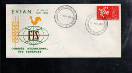 CONGRES INTERNATIONAL DES SEMENCES à EVIAN 1962 - Agriculture