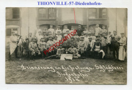 THIONVILLE-57-Diedenhofen-BOUCHERIE Militaire-1914-CARTE PHOTO - Thionville