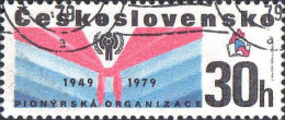 Tchekoslovaquie Poste Obl Yv:2326 Mi:2502 Pionyrska Organizace (cachet Rond) - Gebraucht