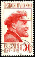 Tchekoslovaquie Poste Obl Yv:1783/1784 Centenaire De Vladimir Lenin (TB Cachet Rond) - Gebraucht