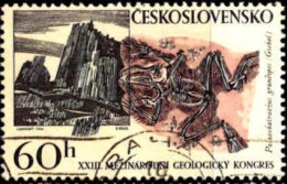 Tchekoslovaquie Poste Obl Yv:1658 Mi:1810 23.International Geological Congress (Beau Cachet Rond) - Oblitérés