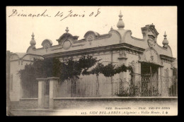 ALGERIE - SIDI-BEL-ABBES - VILLA RENEE - ARCHITECTURE ART NOUVEAU - Sidi-bel-Abbès