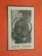 Oorlogsslachtoffer Georges Demiddele Geboren Te Harelbeke 1908 Overleden In Duitsland Isenbuttel 1941  (2scans) - Godsdienst & Esoterisme