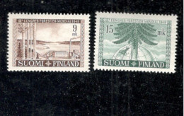 FINLAND....1949:Michel368-9mnh** - Ongebruikt