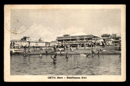 ITALIE - OSTIA - STABILIMENTO ELMI - Sonstige & Ohne Zuordnung