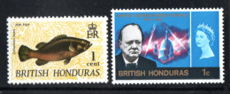 Honduras Britannique   ( 2 ** Timbres Neuf ) - British Honduras (...-1970)