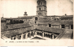 NÂ°15846 Z -cpa Arles -le CloÃ®tre De Saint Trophime- - Arles