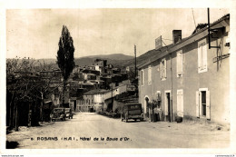 NÂ°15649  Z -cpsm Rosans -hÃ'tel De La Boule D'Or- - Autres & Non Classés