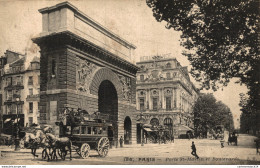 NÂ°16686 Z -cpa Paris -la Porte Saint Martin- - Other Monuments